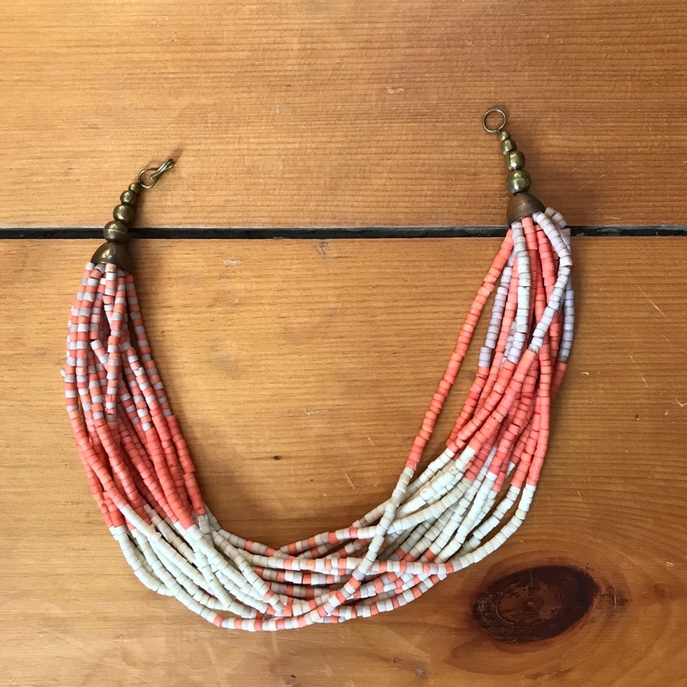 Vintage Multi-strand Shell Choker - Host Pick!